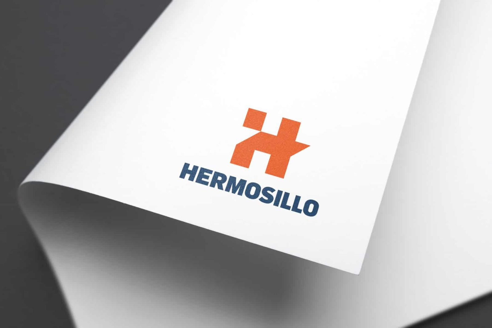 On-page mock-up of Hermosillo new logo