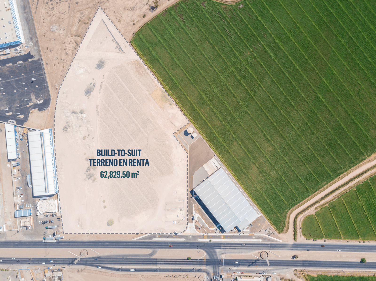 Terreno Build-to-suit en venta en Mexicali, Baja California