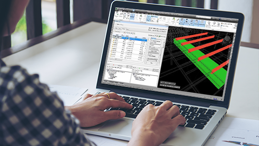 Hermosillo VDC egineer working on Navisworks software for project clash detection