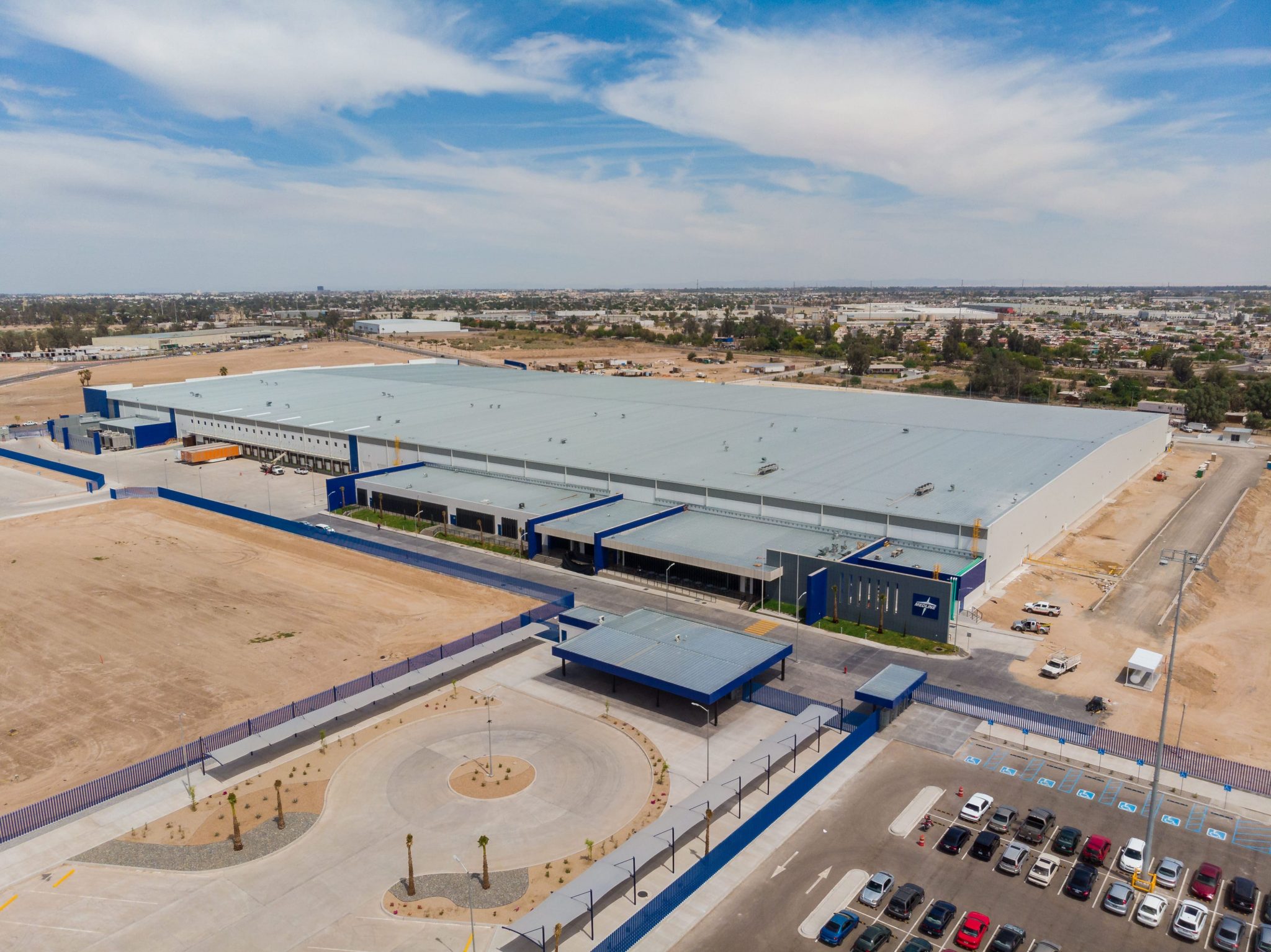 Aerial view of Medline