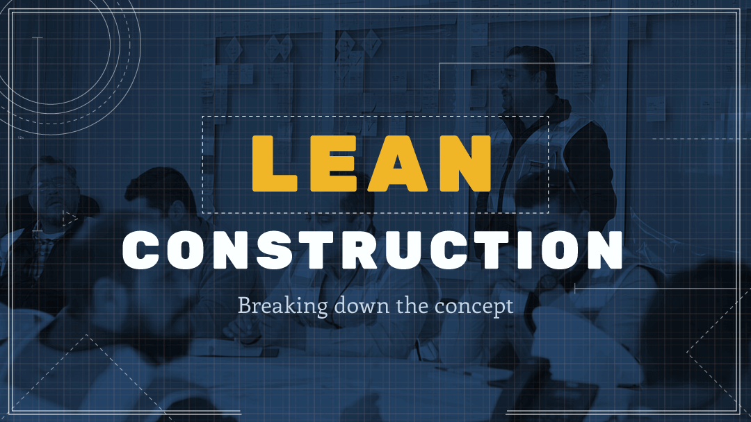 Blog cover of Lean Construction information