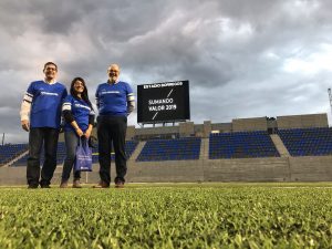 Representantes de Hermosillo en Estadio Borregos del Tec de Monterrey