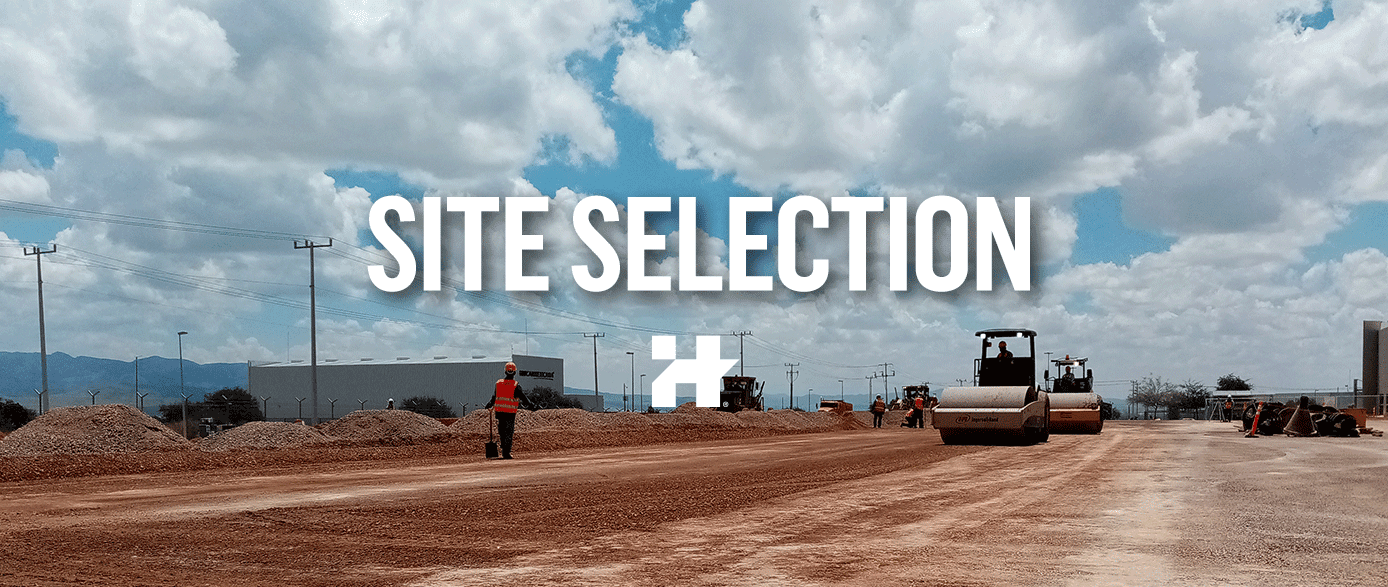 Blog cover for top considerations for site selection in México