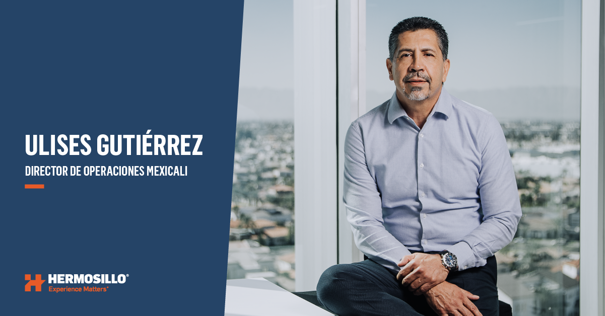 Retrato Ulises Gutierrez Director UEN Mexicali Hermosillo