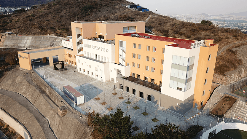 Aerial view of ITESM Prepa Tec