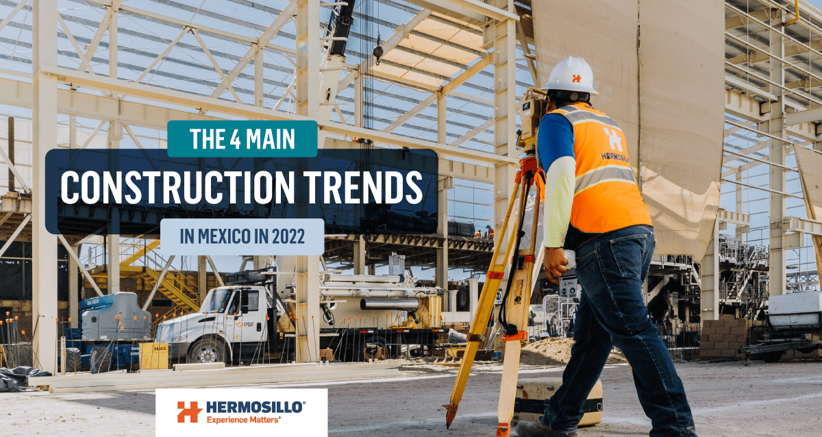 Blog cover about the main construction trends in México