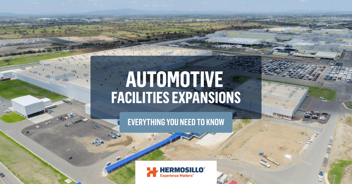 Blog cover about automotive facilities expansions