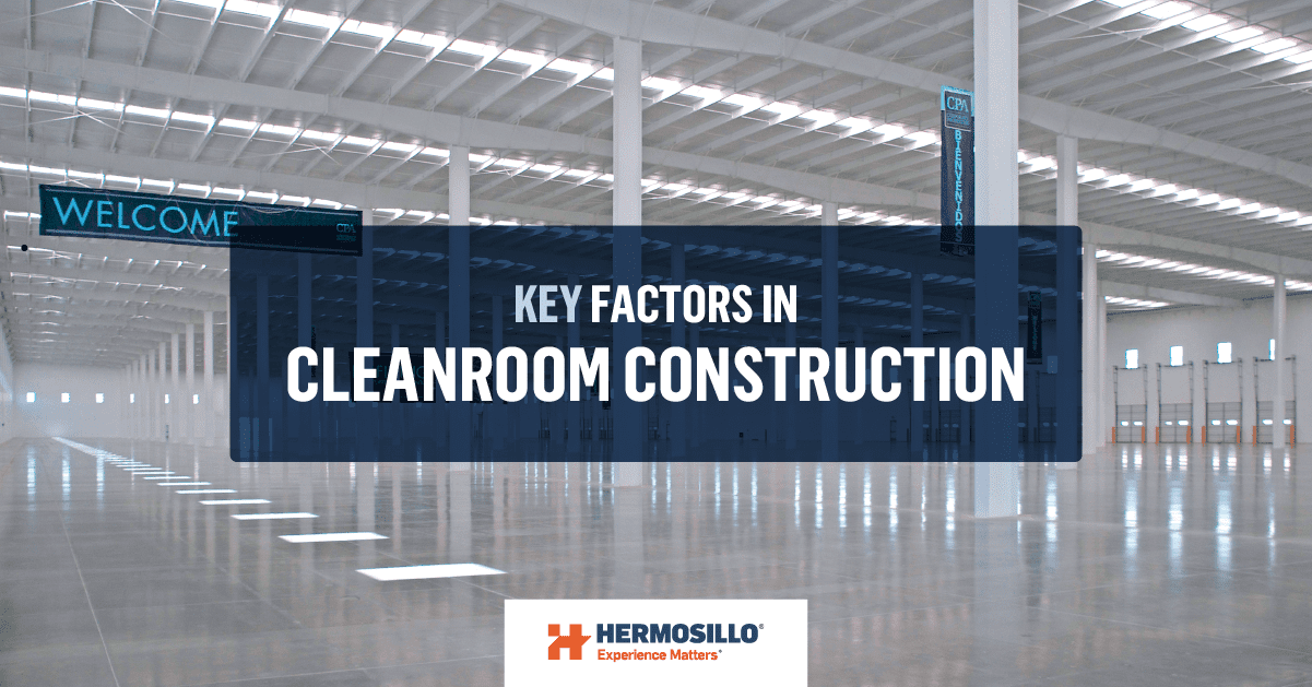 Blog post about Key Factors in Cleanroom Construction