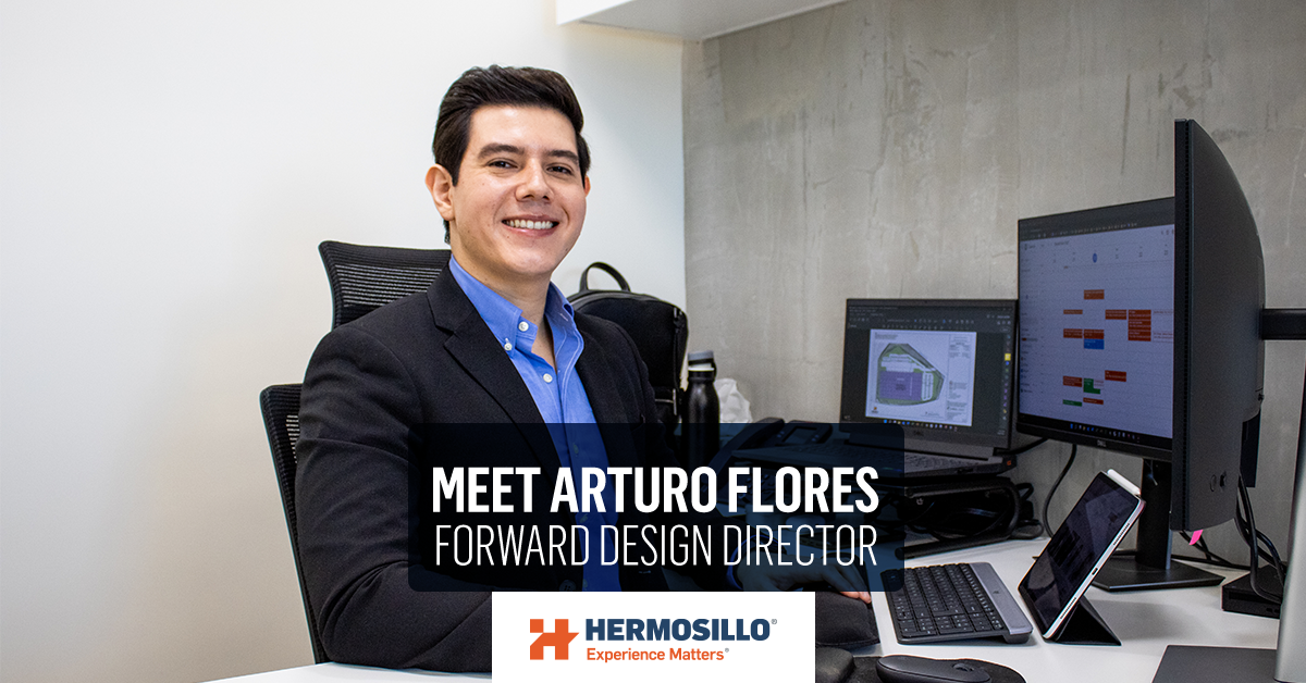 Blog cover about Arturo Flores Forward Design Director