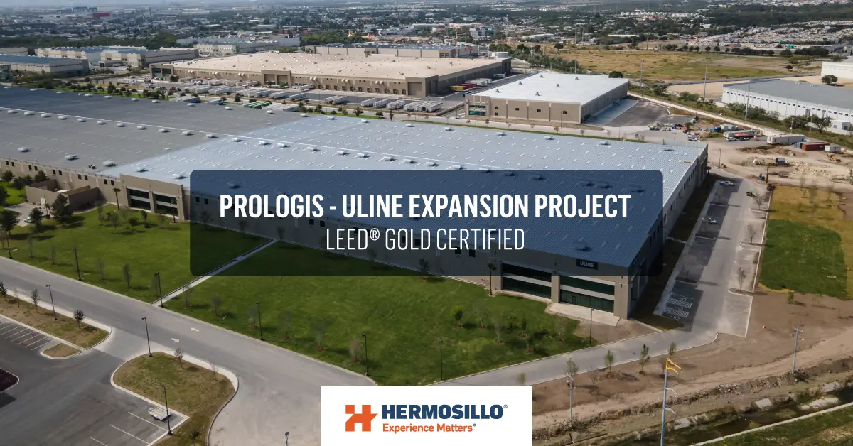 Blog cover of ProLogis - ULINE Expansion Project achieves LEED Gold Certification
