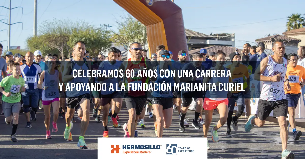 Portada de entrada de blog del maratón con causa apoyando a fundación Marianita Curiel