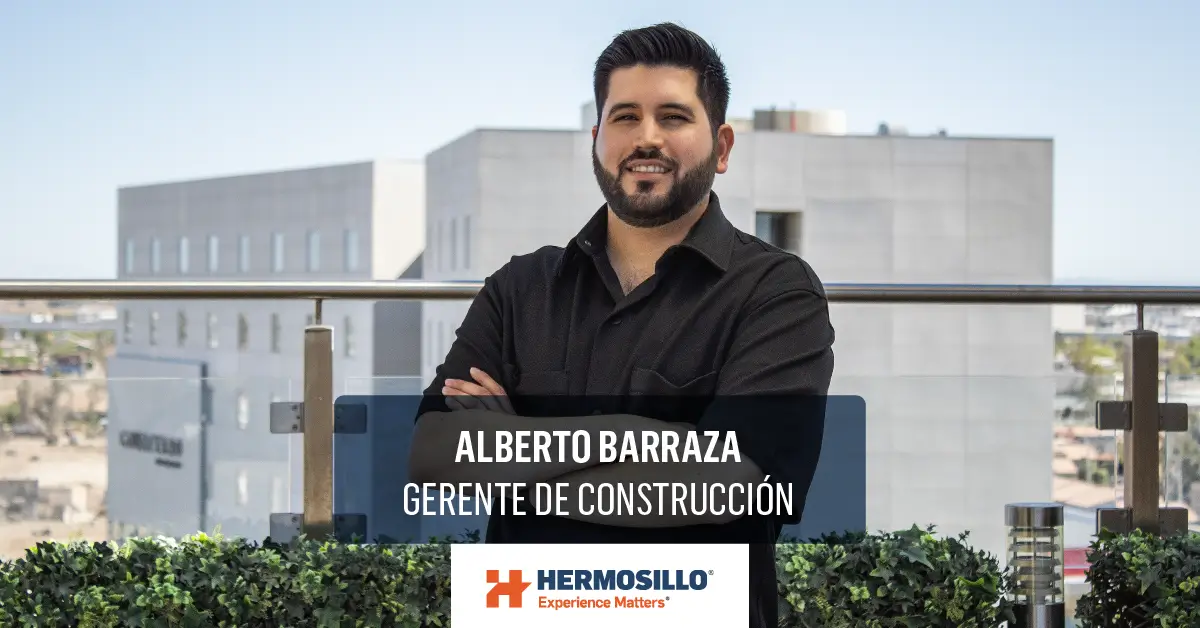 Portada de entrada de blog sobre Alberto Barraza Gerente de Construcción