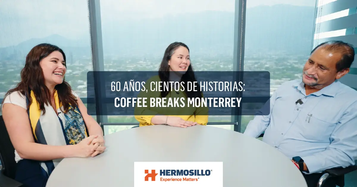 Colegas de Grupo Hermosillo en Coffee Breaks Monterrey