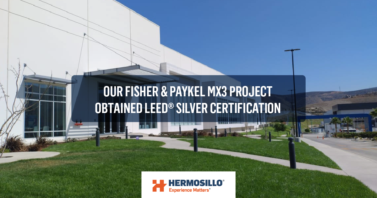 Blog cover about Fisher & Paykel MX3 Project with LEED Silver Certification