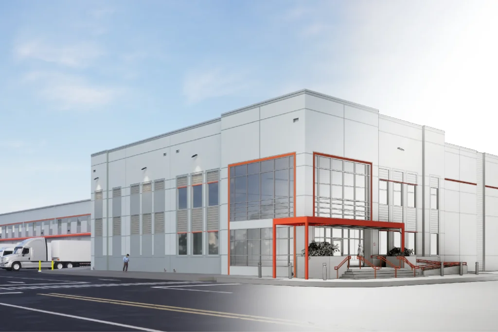 digital imagen created with BIM technology of a grupo hermosillo warehouse